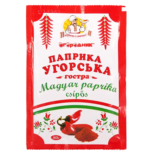 Паприка угорська гостра 80 г